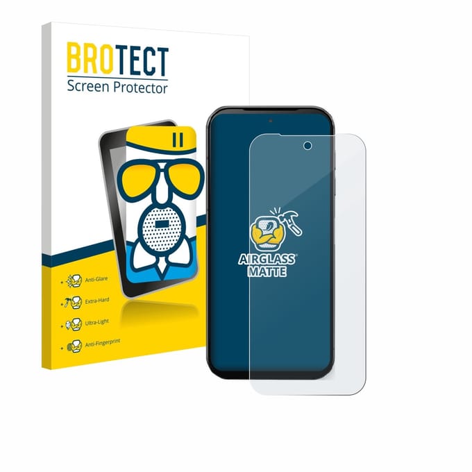 BROTECT - Screenprotector voor Fairphone 5 - Folie Beschermfolie Beschermglas matte