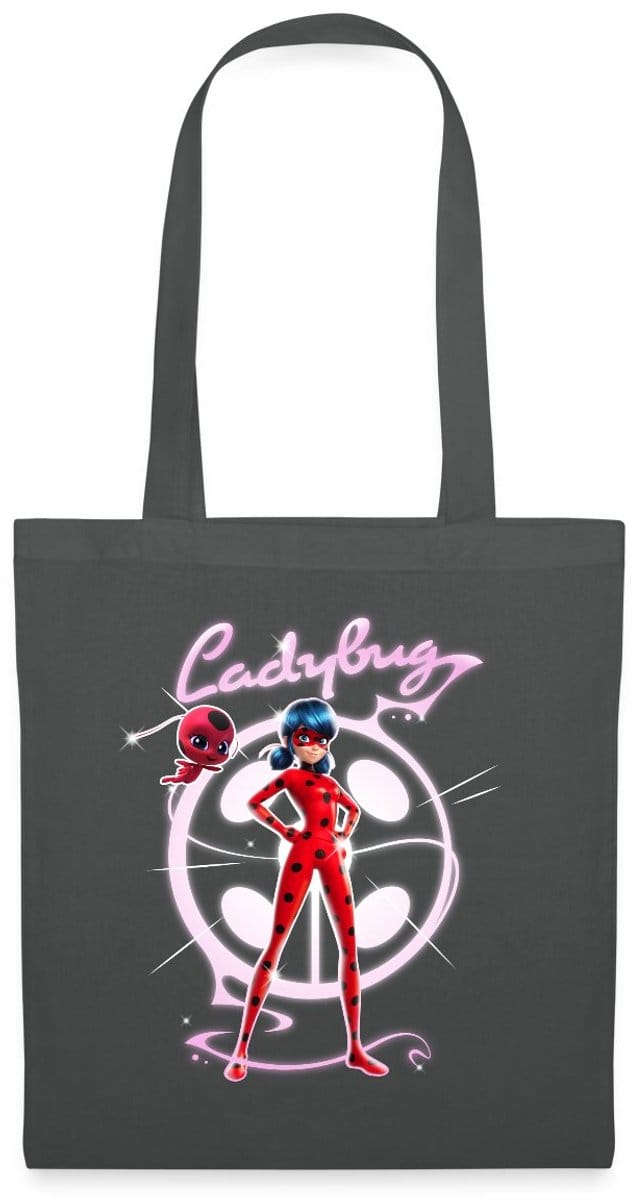 Miraculous Ladybug Met Tikki Tas Van Stof Schoudertas