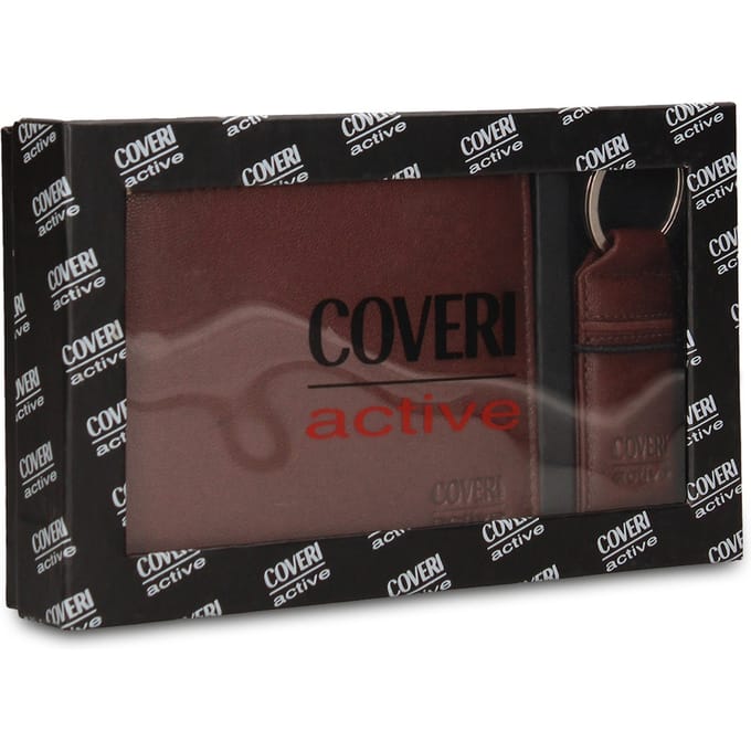 Enrico Coveri Portemonnee en sleutelhanger set Men