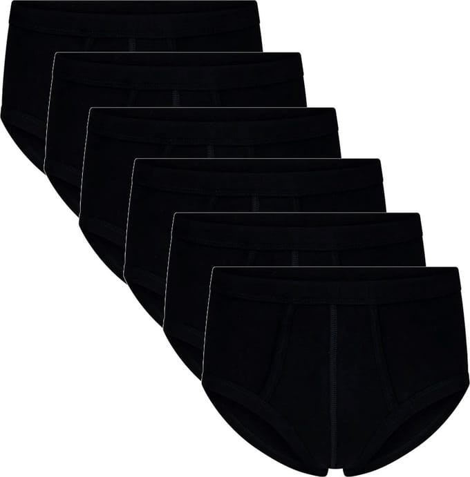 Beeren heren slip | 6-pack | MAAT M | zwart