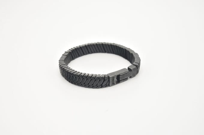 Josh-3496-Armband-Vintage black-Heren-21,5cm