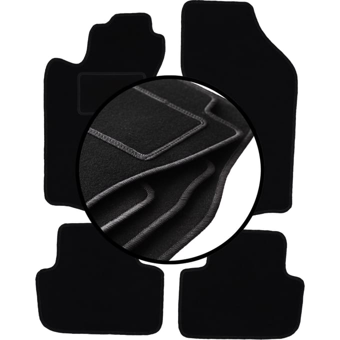 Complete set veloursmatten voor: Alfa Romeo GT coupé (2003-2010)