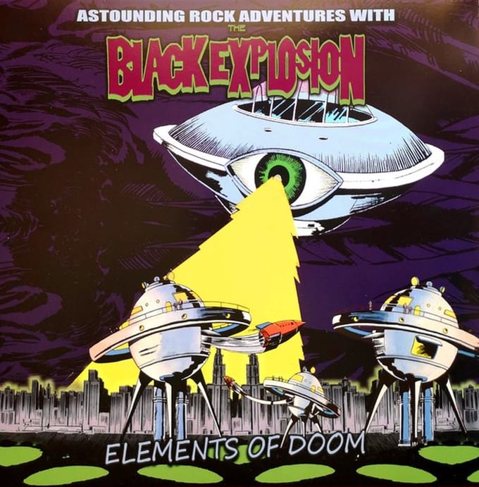 Black Explosion - Elements Of Doom (LP)