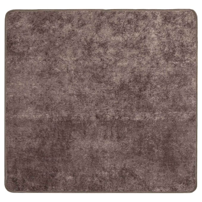 vidaXL - Tapijt - Runner - MARSA - Grijs - 100 - x - 100 - cm - Polyester - en - PVC