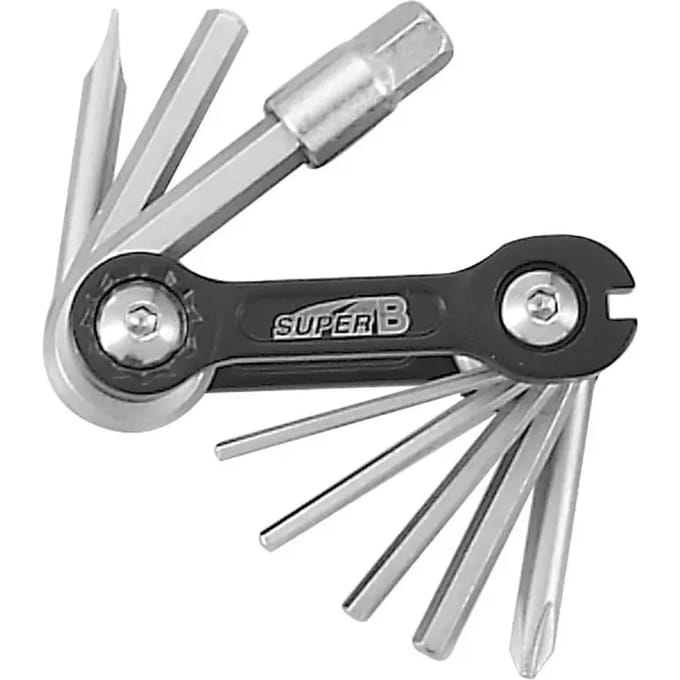 Vouwbaar gereedschap Super B 10 en 1 Super B