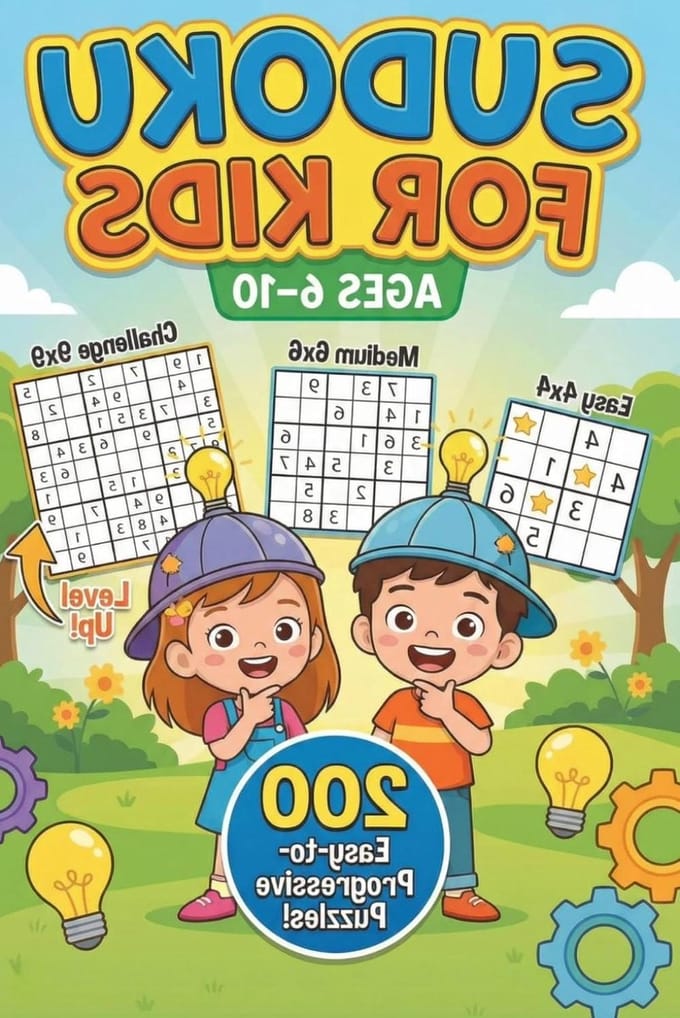 Sudoku Kinderen - Logica Puzzels - Leren Concentreren - Progressieve Moeilijkheidsgraad - 105 Pagina's - Niet gespecificeerd