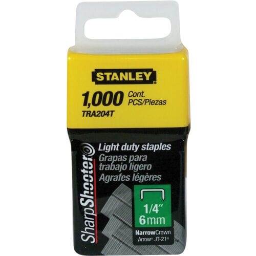 Stanley Nieten 3/53/530 Gegalvaniseerd 6mm - Type A - 1000 Stuks