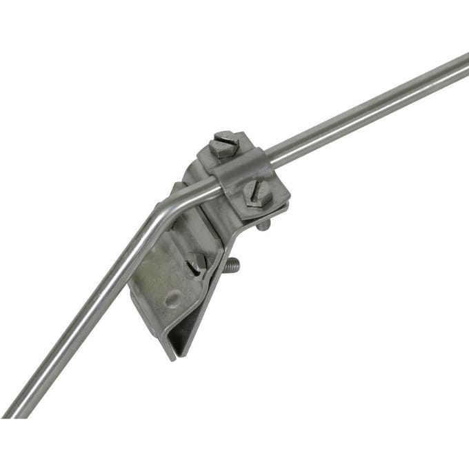 Dehn RVS gootklem 13-25mm met twee schroeven - 338009