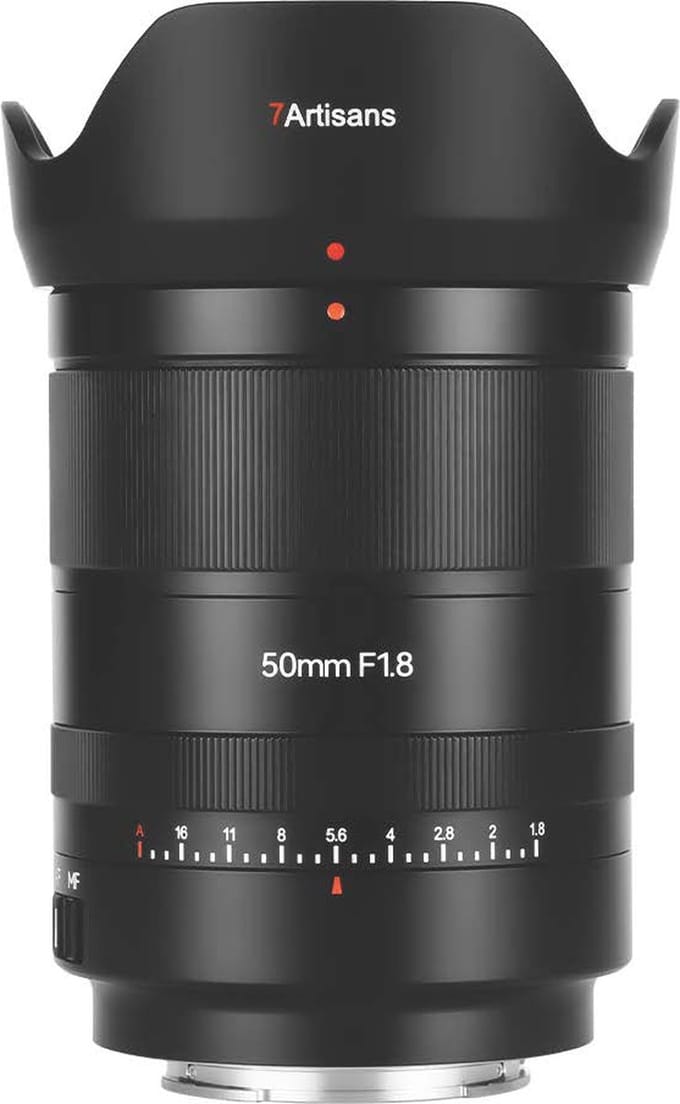 7Artisans 50mm F1.8 AF Sony FE-Mount
