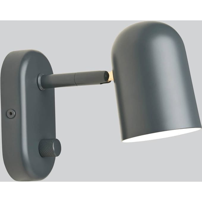 Northern wandlamp Buddy wall antraciet