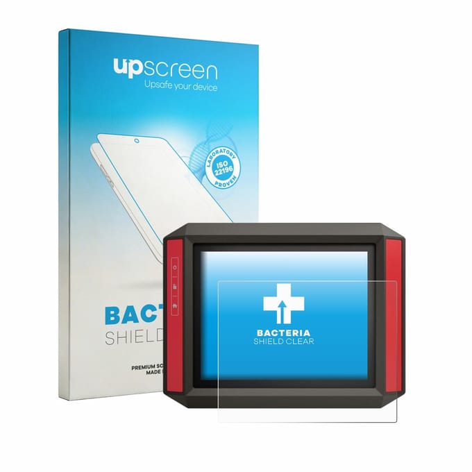 upscreen - Screenprotector voor Müller Elektronik TRACK‑Guide III - Folie Beschermfolie transparant antibacterieel