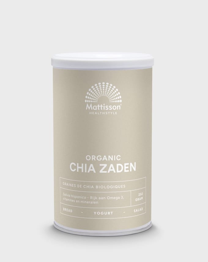 Mattisson - Biologisch Chiazaad Raw - 250 g