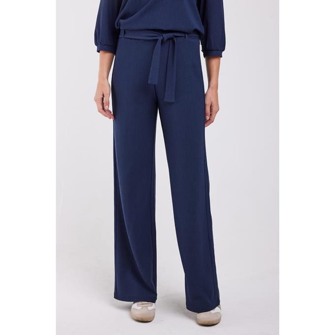 DIDI Dames Pants Flowy Dark blue maat 34