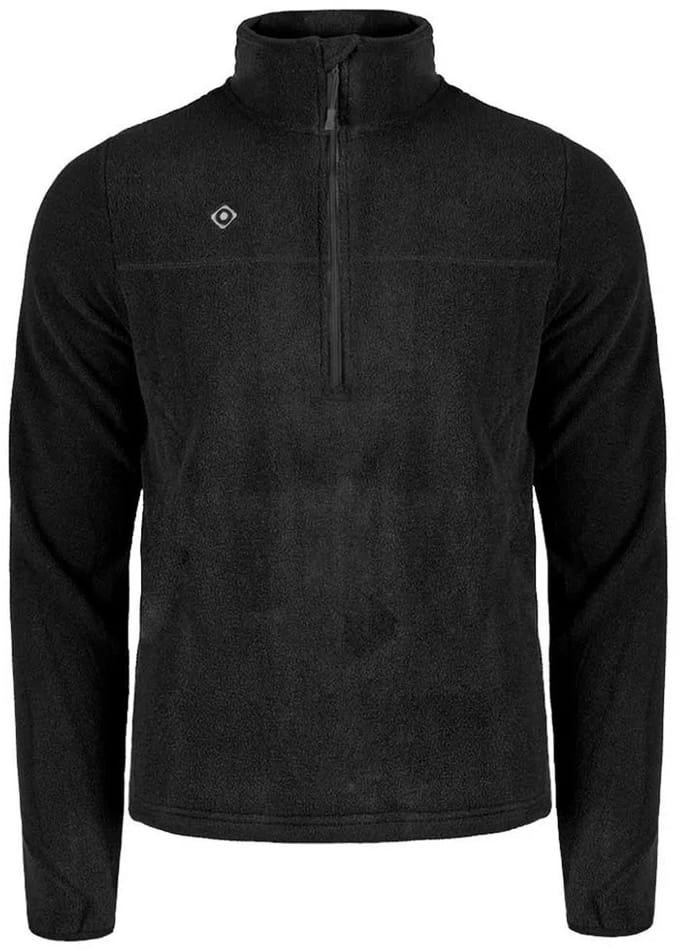 Izas Jordan M Fleece Met Kap Zwart L Man