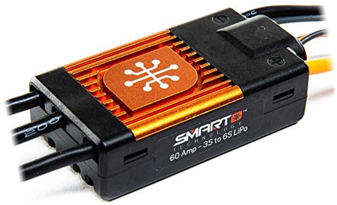 Slimme Brushless ESC voor RC-vliegtuigen - 60A, 3S-6S