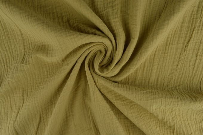 10 meter double gauze - Beige - 100% katoen
