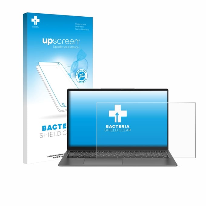upscreen - Screenprotector voor Teclast F17 Plus - Folie Beschermfolie transparant antibacterieel