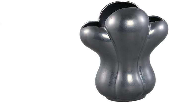 PTMD - Vaas Mellie - Zwart - 22x16x24cm