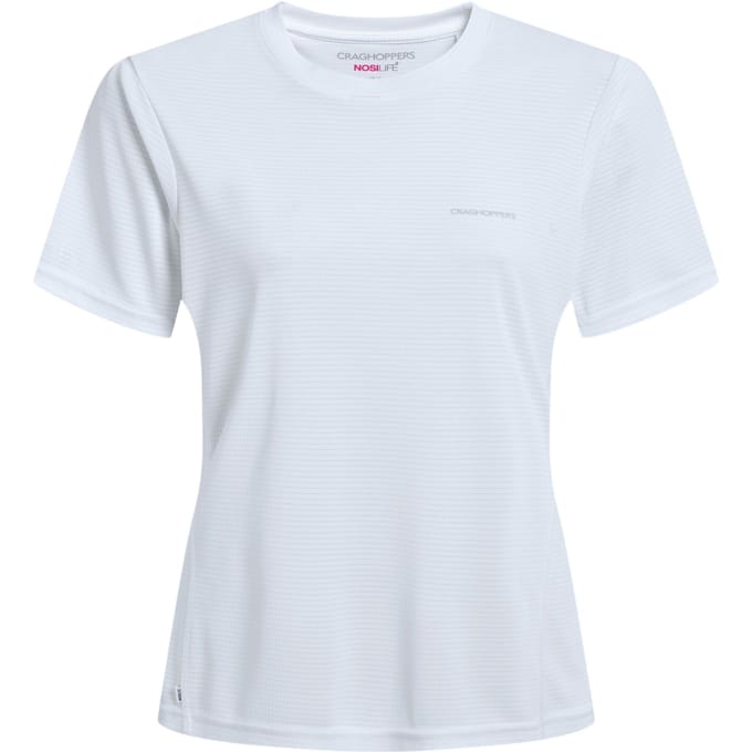 Craghoppers Dames/Dames Nosilife T-Shirt (Wit)