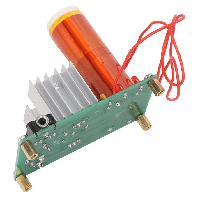 Experiment Elektronische DIY Spoel Wetenschappelijke Kit Ionenkrans Muziekweergave Plasma Draadloos red