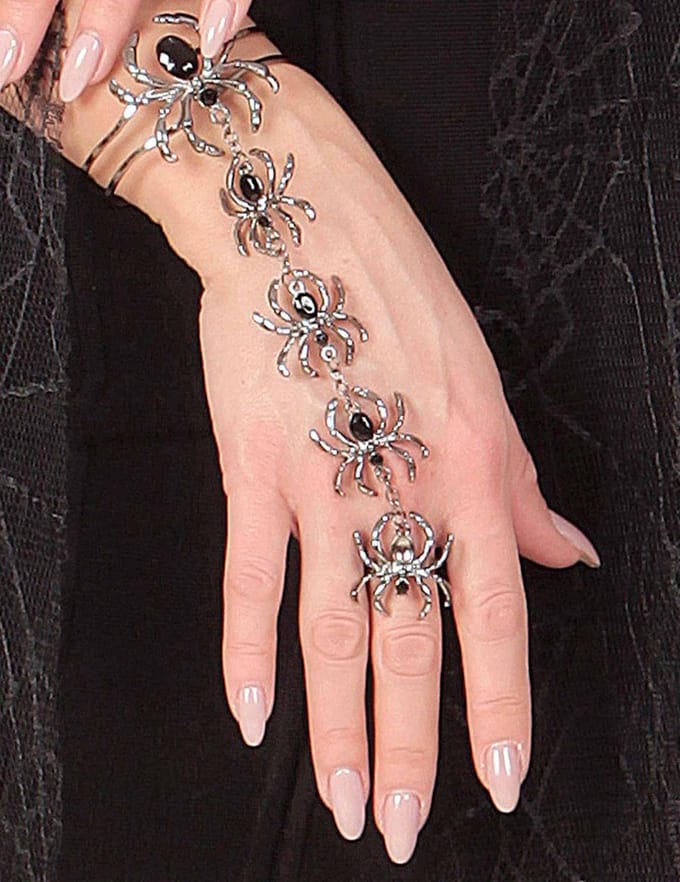 Ring armband spinnen halloween