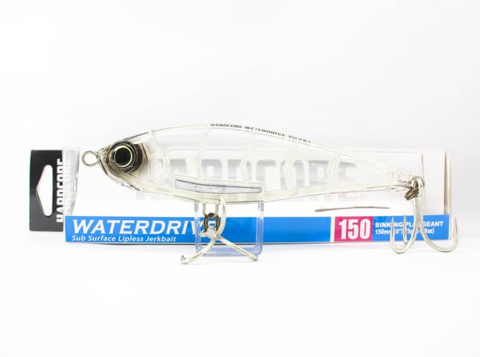 Yo Zuri Duel hardcore waterdrive 150 mm zinkend kunstaas F1236-TM (3217) white