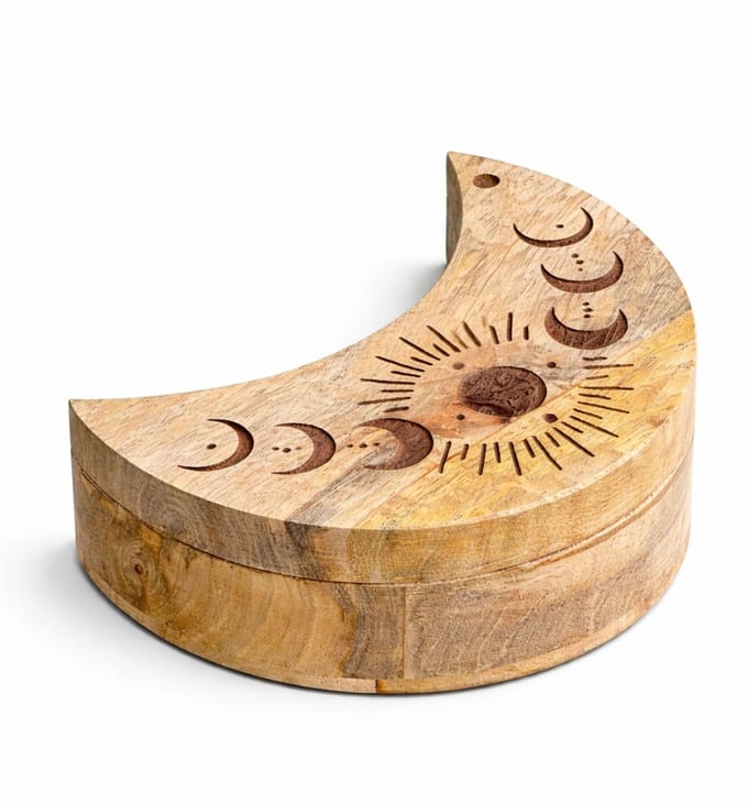 Moon Shaped Sliding Box
