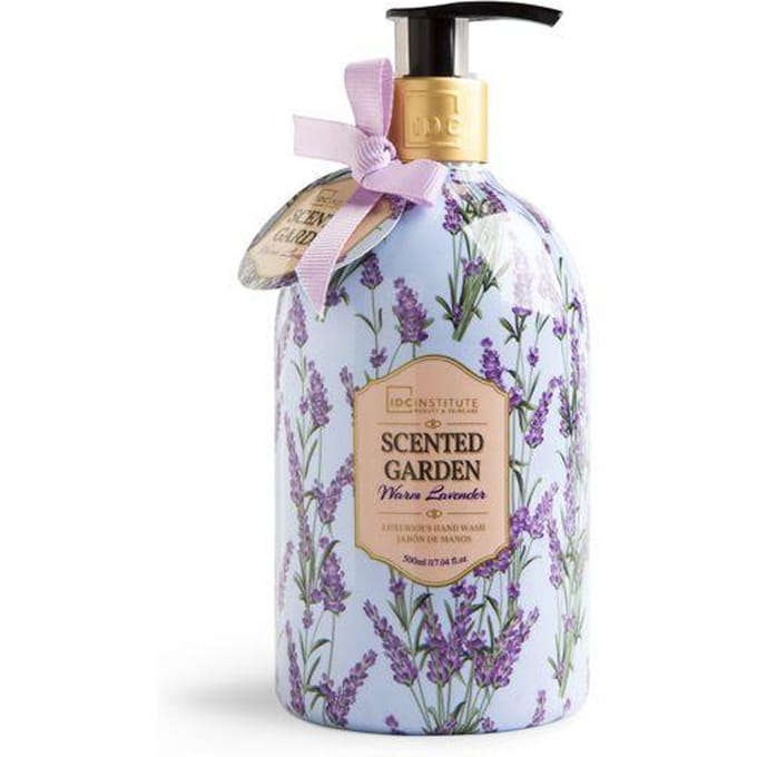 Handzeep met dispenser IDC Institute Scented Garden Lavendel (500 ml)