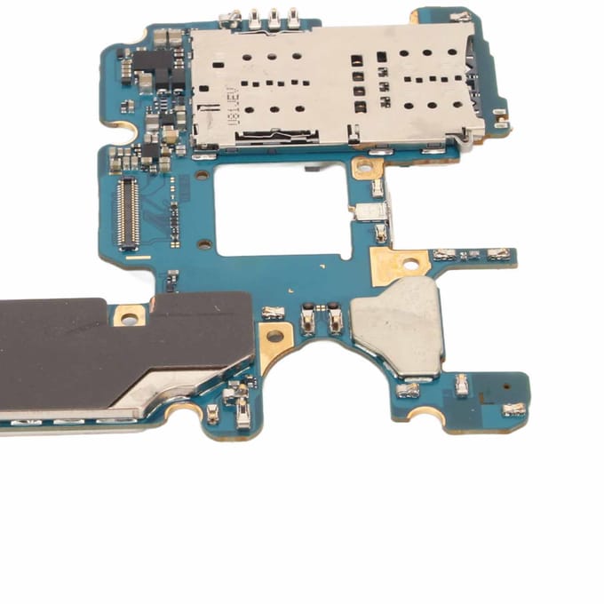 Carte Mère Logique Téléphone Portable Débloquée Système Carte Mère Remplacement pour Samsung Galaxy S9 64GB beige