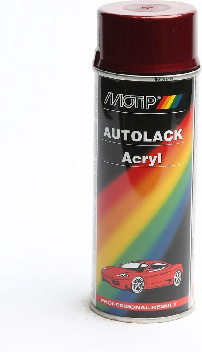 Motip 51530 - Autolak spuitbus - Rood  - 400ml