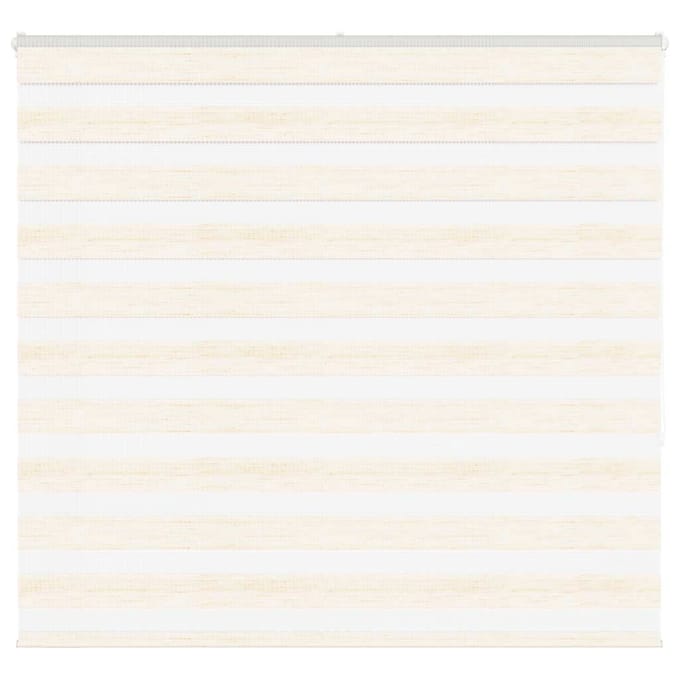 vidaXL - Zebra - rolgordijn - 155x150 - cm - stofbreedte - 150,9cm - marmerbeige