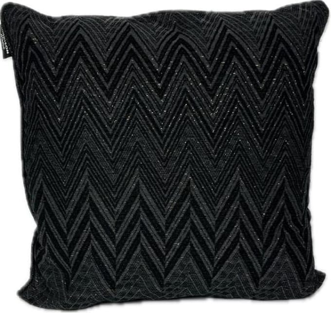 Madison sierkussen 45x45 cm Grafisch black