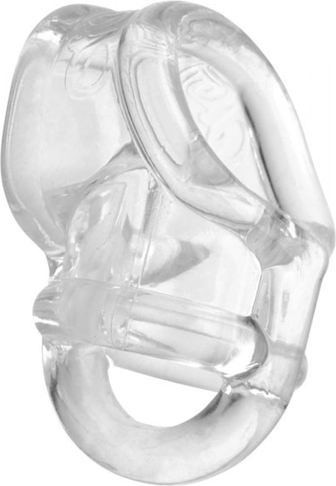 Master Series Annex Clear Cockring En Ballstretcher