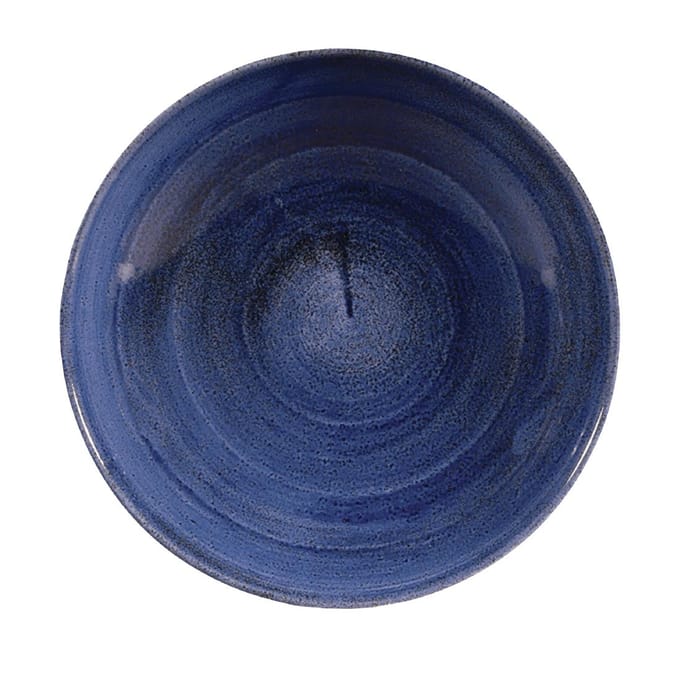 Churchill Stonecast Patina Cobalt Blue Evolve Coupe Kom 24.8cm (12 stuks)
