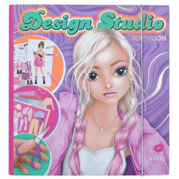 Top Model TOPModel Create your Design Studio Educatieve boeken (spelletjes en raadsels)