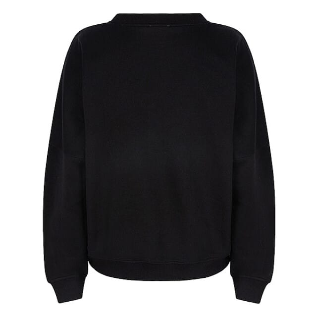 Esqualo sweater W23-05711 - Black