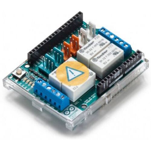Arduino A000110 Arduino ® Shield 4 Relays Uitbreidingsmodule Geschikt voor serie: Arduino