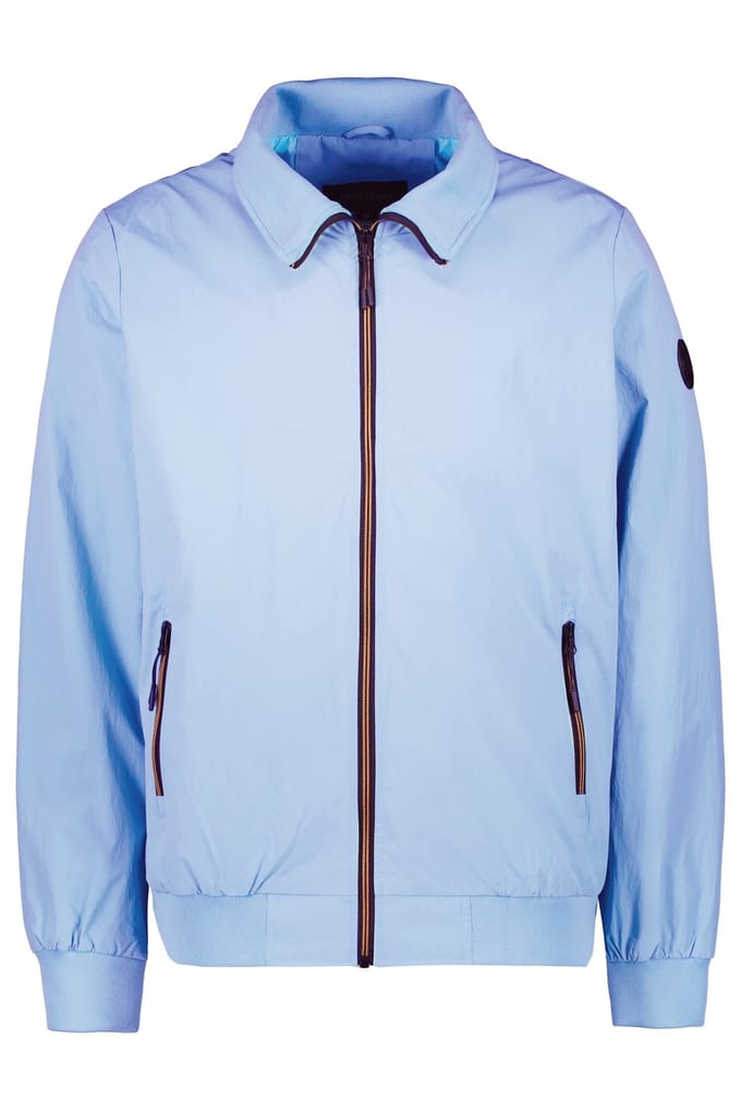 Cars Jeans Ysak Nylon Grey Blue Größe: M | Bomberjacken Outlet | Herren | Blau