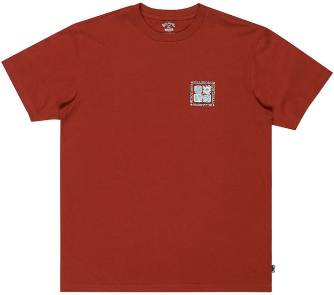 Billabong Equity T-shirt Met Korte Mouwen Rood M Man