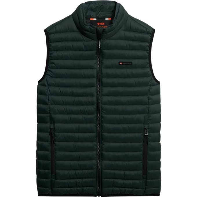 Superdry - Gewatteerde Fuji Lite bodywarmer - Heren - Gilets