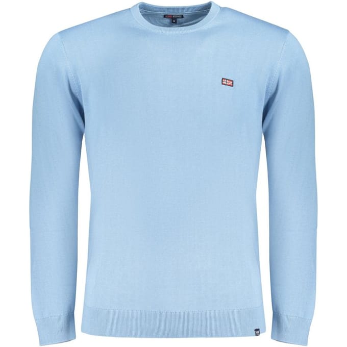 Noorwegen 1963 Blauw Katoenen Heren Trui