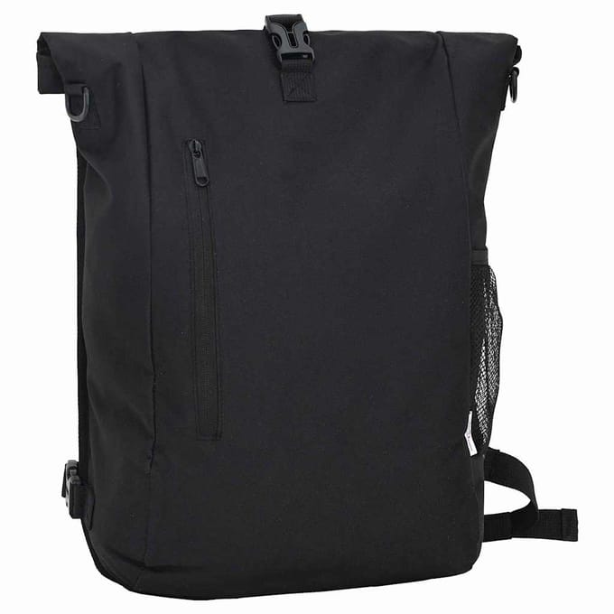 vidaXL - Fietstas - Zwart - 31 - x - 13 - x - 58 - cm - Polyester