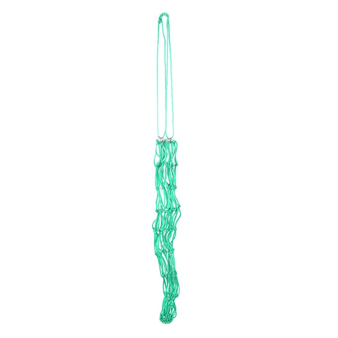Filet à fourrage de taille moyenne, solide et durable, en nylon, à alimentation lente, avec soudure par galvanoplastie argentée blue