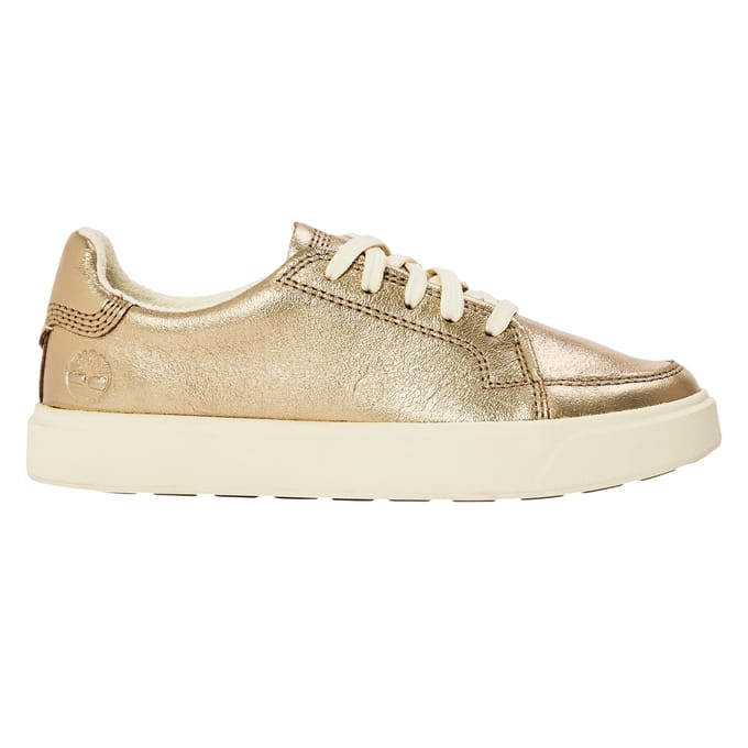 Timberland Dames/Dames Leren Trainers (Metaalgoud)