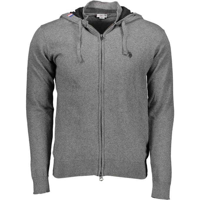 Zip-up Gebreide Hoodie Model