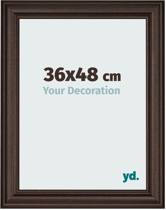 Your Decoration - Fotolijst 36x48 cm - MDF - Eiken Donker - Lazio
