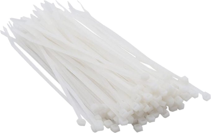 Pro Cable Ties Trans. - 2.5mm/200mm