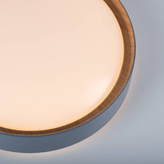 JUST LIGHT. GmbH Plafondlamp Emilia, drievoudig dimbaar, grijs