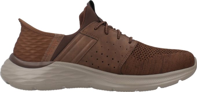 Donkerbruin Instapper Skechers Slip-ins maat 39.5