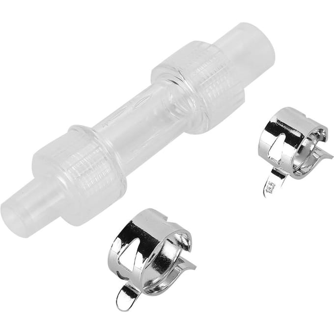 Slangadapter Connector 12/16 naar 16/22 Acryl Waterpijp Verloopstuk Accessoire white